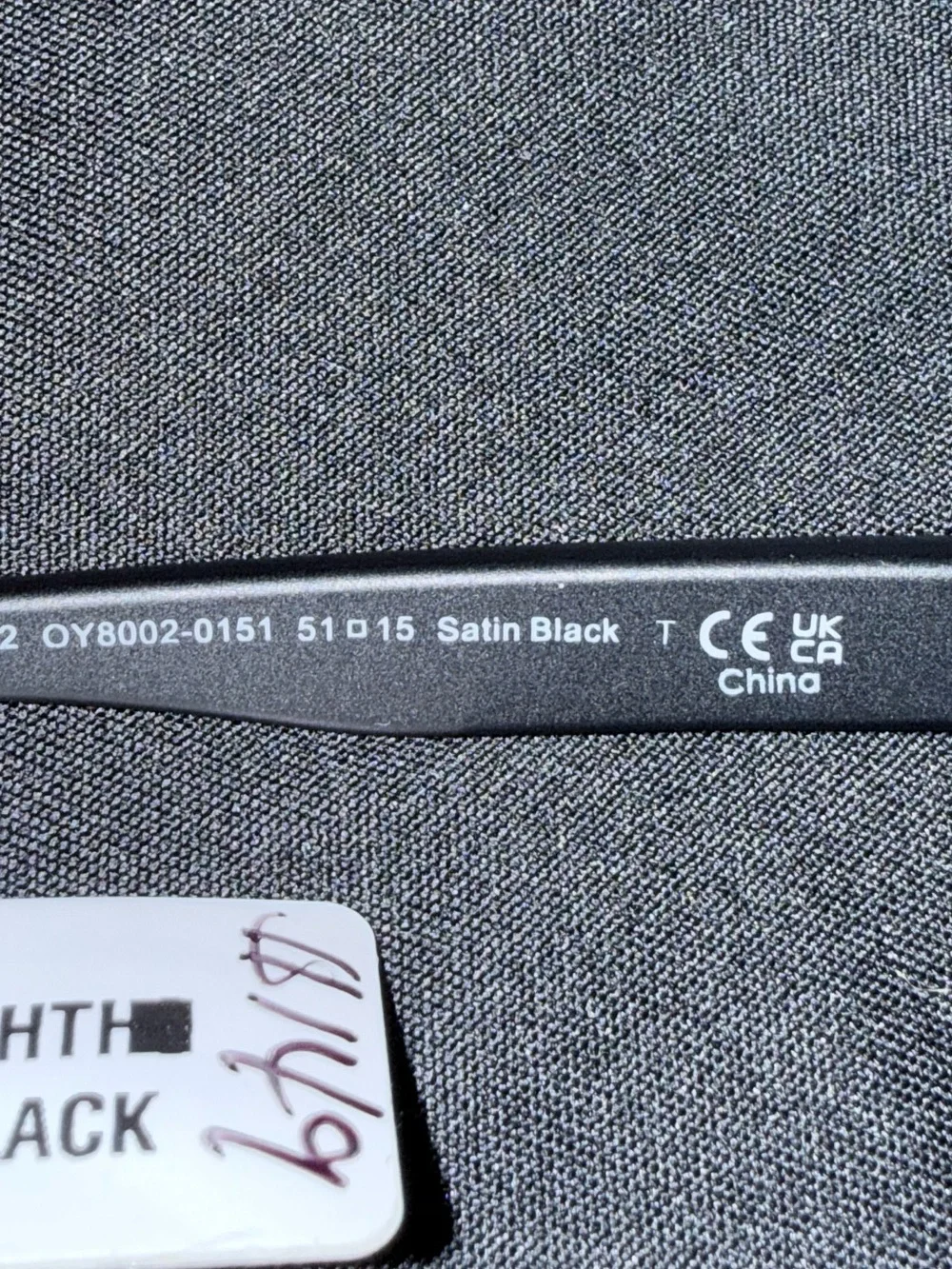 Oakley Youth Ophthalmic Black Glasses Frame with